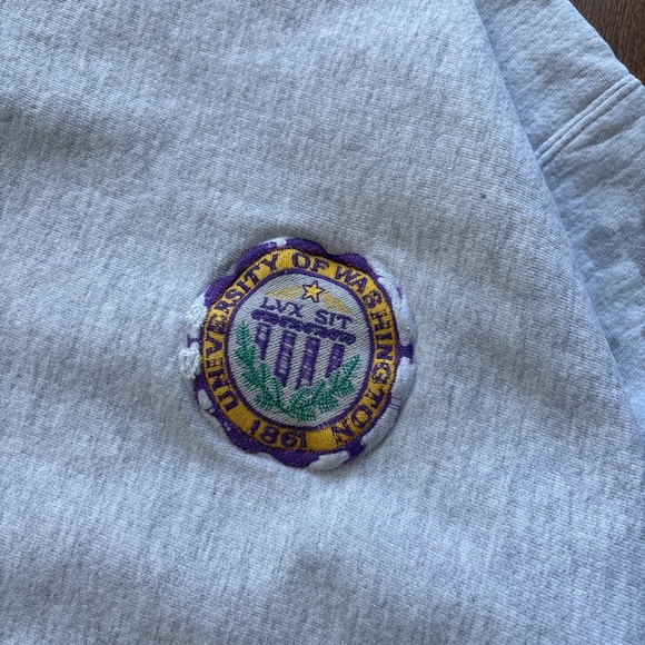 Vintage 80s University of Washington heavyweight crewneck - Picture 4 of 9